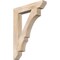Ekena Millwork Balboa Slat Smooth Bracket, Douglas Fir, 5 1/2"W x 34"D x 46"H BKT06X34X46BOA06SDF - alternate 1